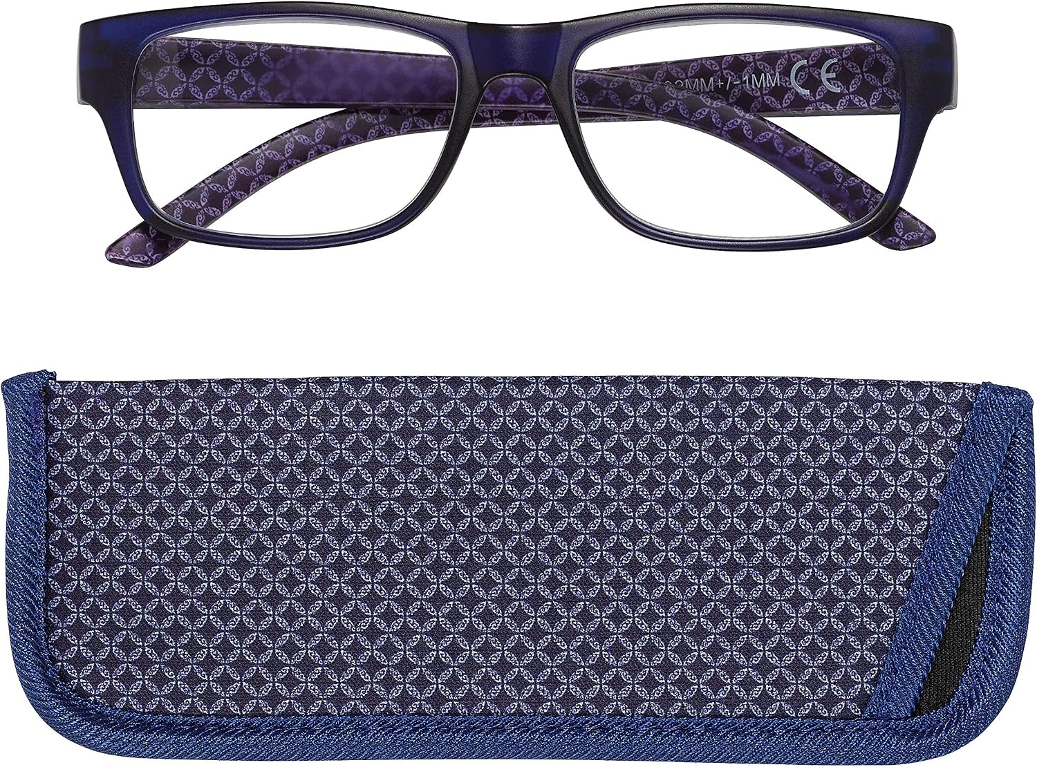 Manicare Reading Glasses for Men And Women Comfortable Lightweight With Strong Comfort Flex Hinges, Anti-Glare Lenses