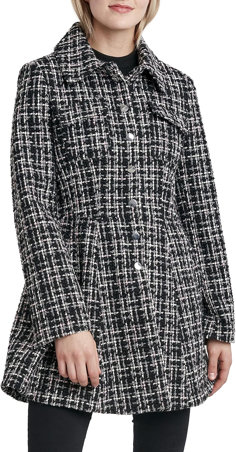 お値下げsheller angora check tweed jacket angora check tweed jacket – shéller / シェリエ