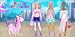 Unicorn Fashion Girl - Makeup & Dress Up Game