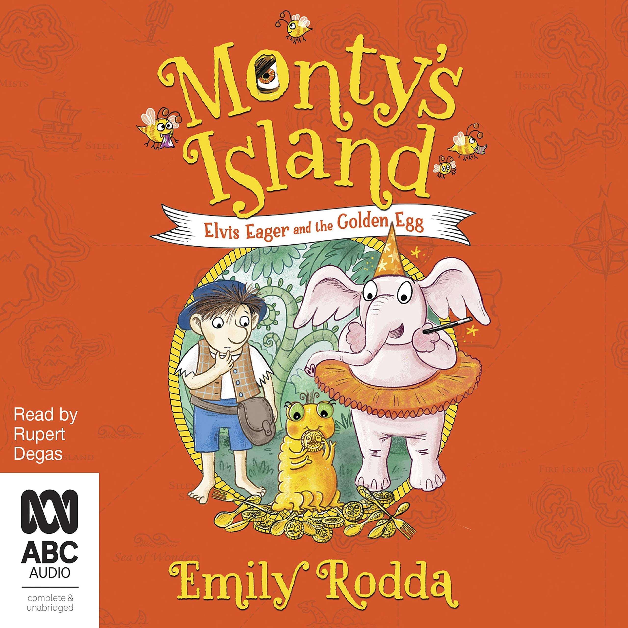 Cover art for Elvis Eager and the Golden Egg