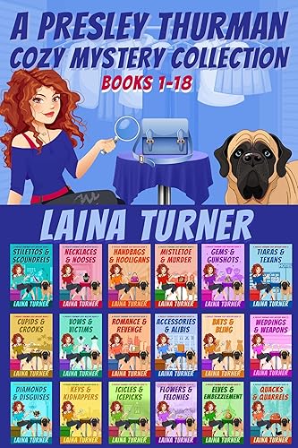 Presley Thurman Cozy Mystery Boxed Set Books 1-18 (Laina Turner Box Sets Book 12)