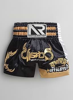 Amazon | ムエタイショーツ ショートパンツ タイ文字模様 MMA