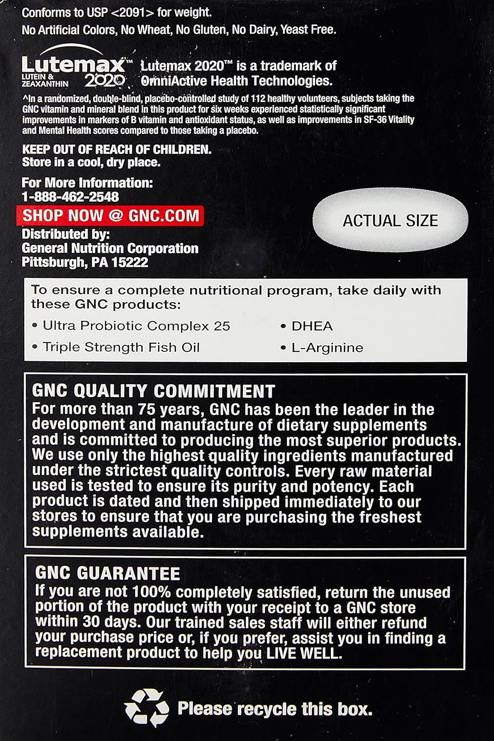 GNC Mega Men Prostate and Virility 90 Caplets