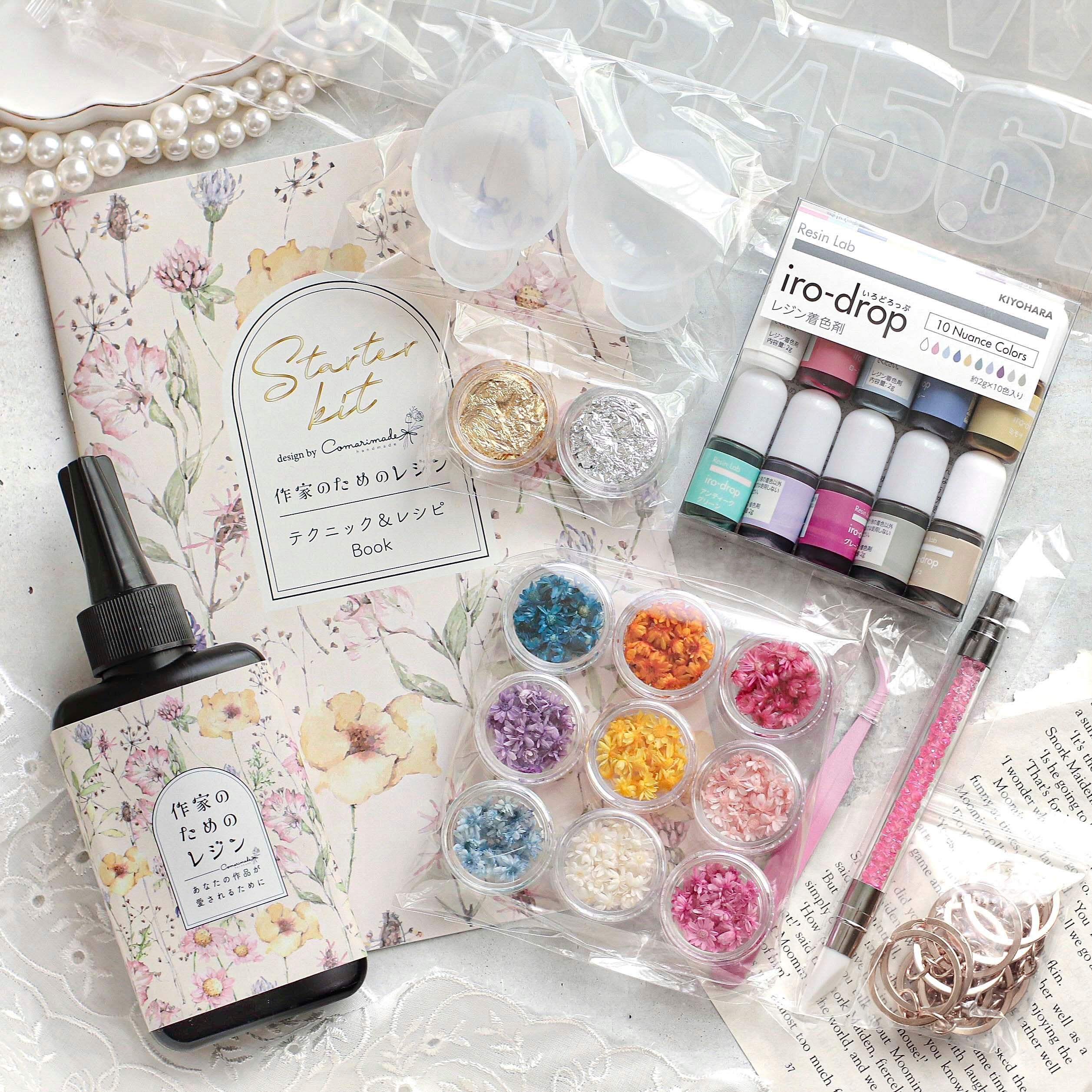Amazon.co.jp: 作家のためのレジン アルファベットキーホルダーキット