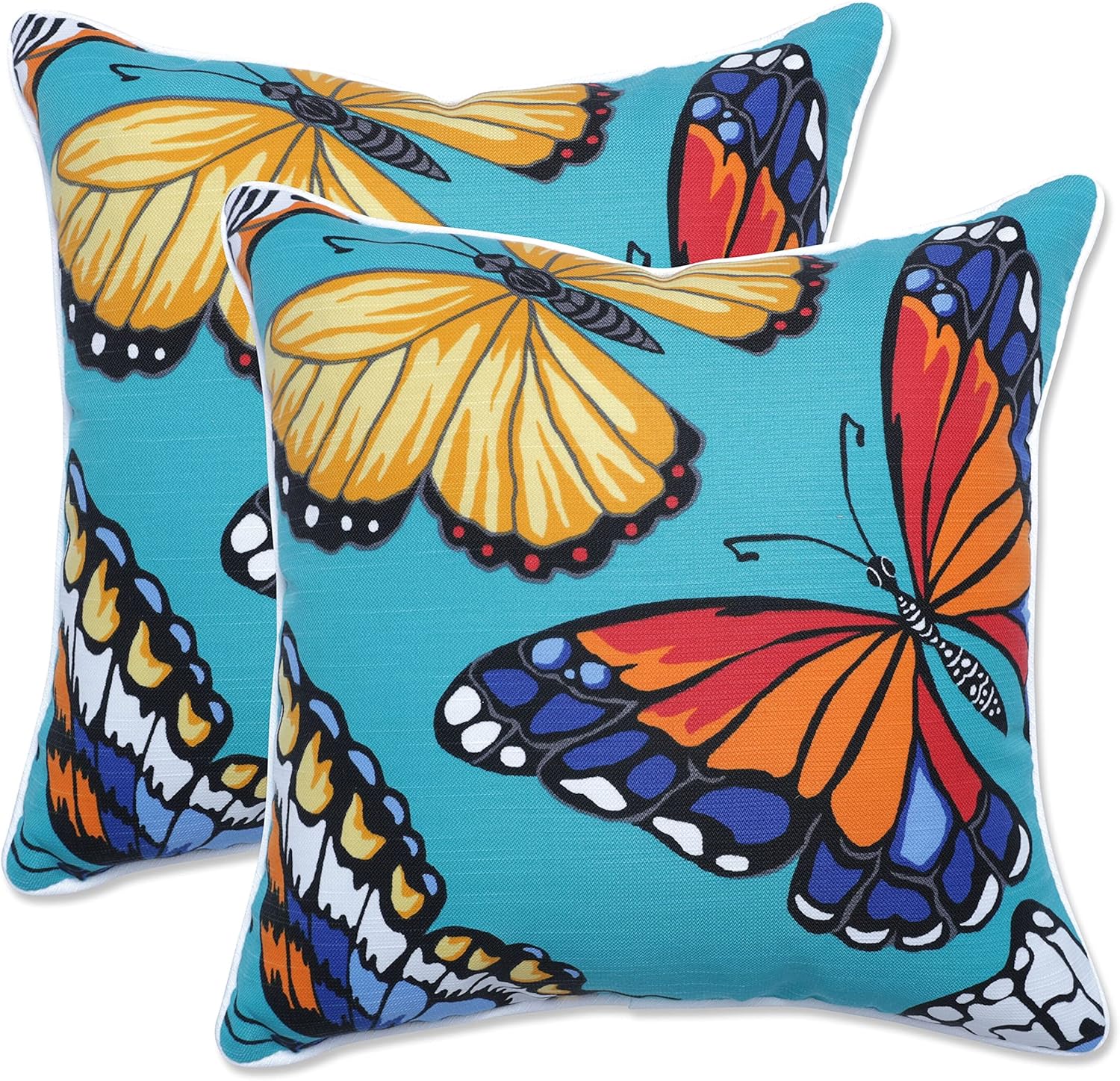 outdoor butterfly pillows