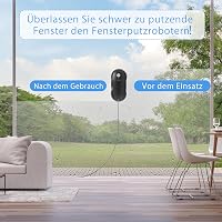 Tosima W2 Ablaktisztító Robot 3800 Pa Szívóerővel - Távirányítós, Intelligens Navigációs Rendszerrel, Automatikus Peremfelismeréssel Bel- és 5