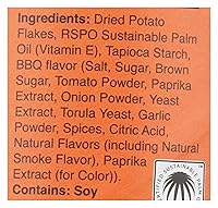 Vista 3 de The Good Crisp Company - Papas fritas de sabor barbacoa en el campo, 5.6 onzas