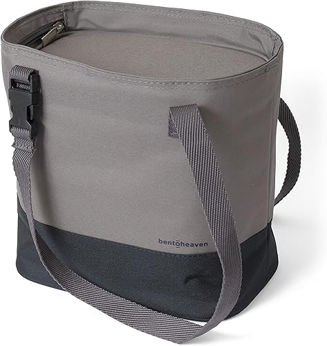 Bentoheaven Bolsa de almuerzo aislada para el trabajo, materiales duraderos, correa  asa variable, apertura amplia, bolsa de almuerzo más fresca