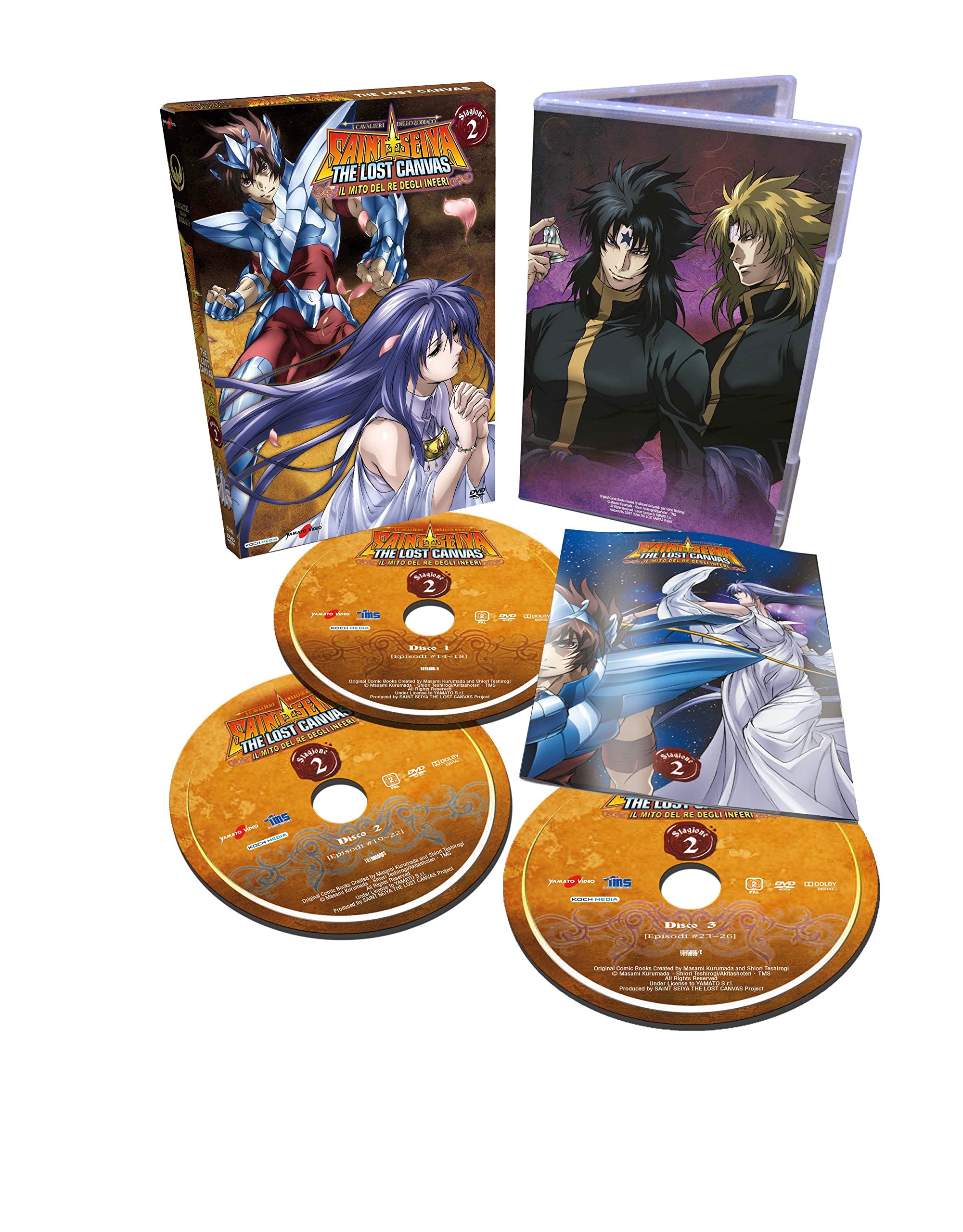 I Cavalieri dello Zodiaco-The Lost Canvas Serie 2 (3 DVD) (3 DVD)