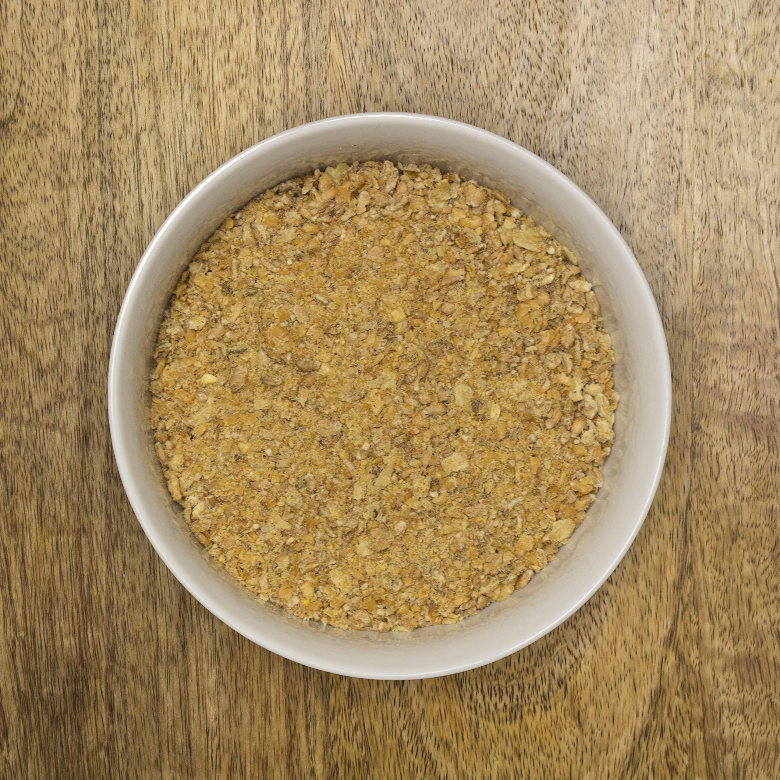 Chick Crumb Feed 1.8kg Food - Chick Duckling and Quail Crumb Food Mix - Complete Poultry Grower Mash Feeding Stuff From One Week of Age - SeedzBox - Donation to OneTreePlanted — view 2