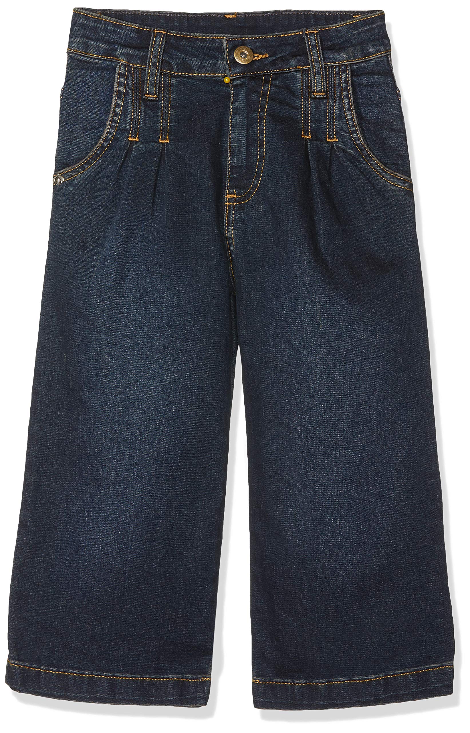 Mek 183MIBF003-289 Bañador, BLU (BLU Scuro (Jeans) 01 289), 122 cm (Talla de Fabricatne:7A) para Niñas