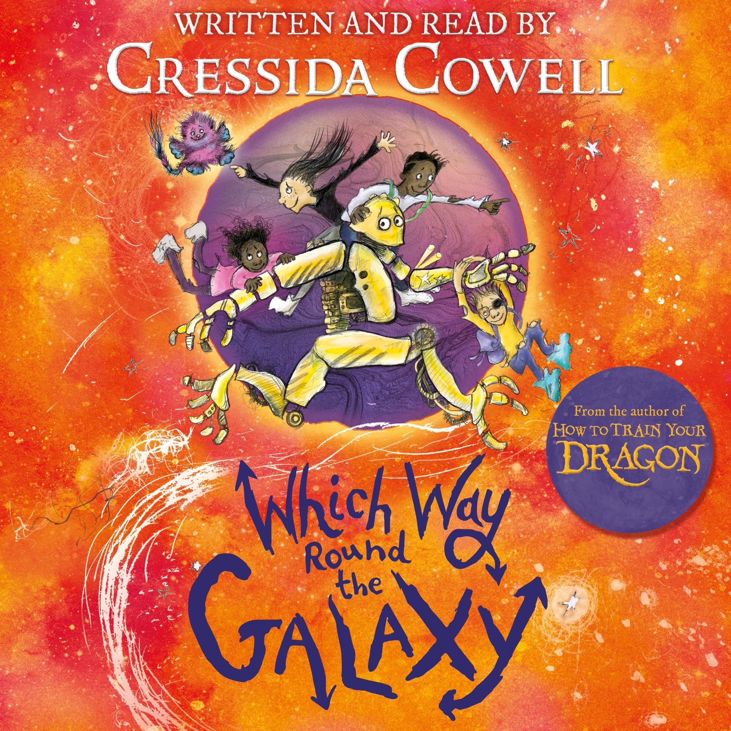 Cover art for Which Way Round the Galaxy