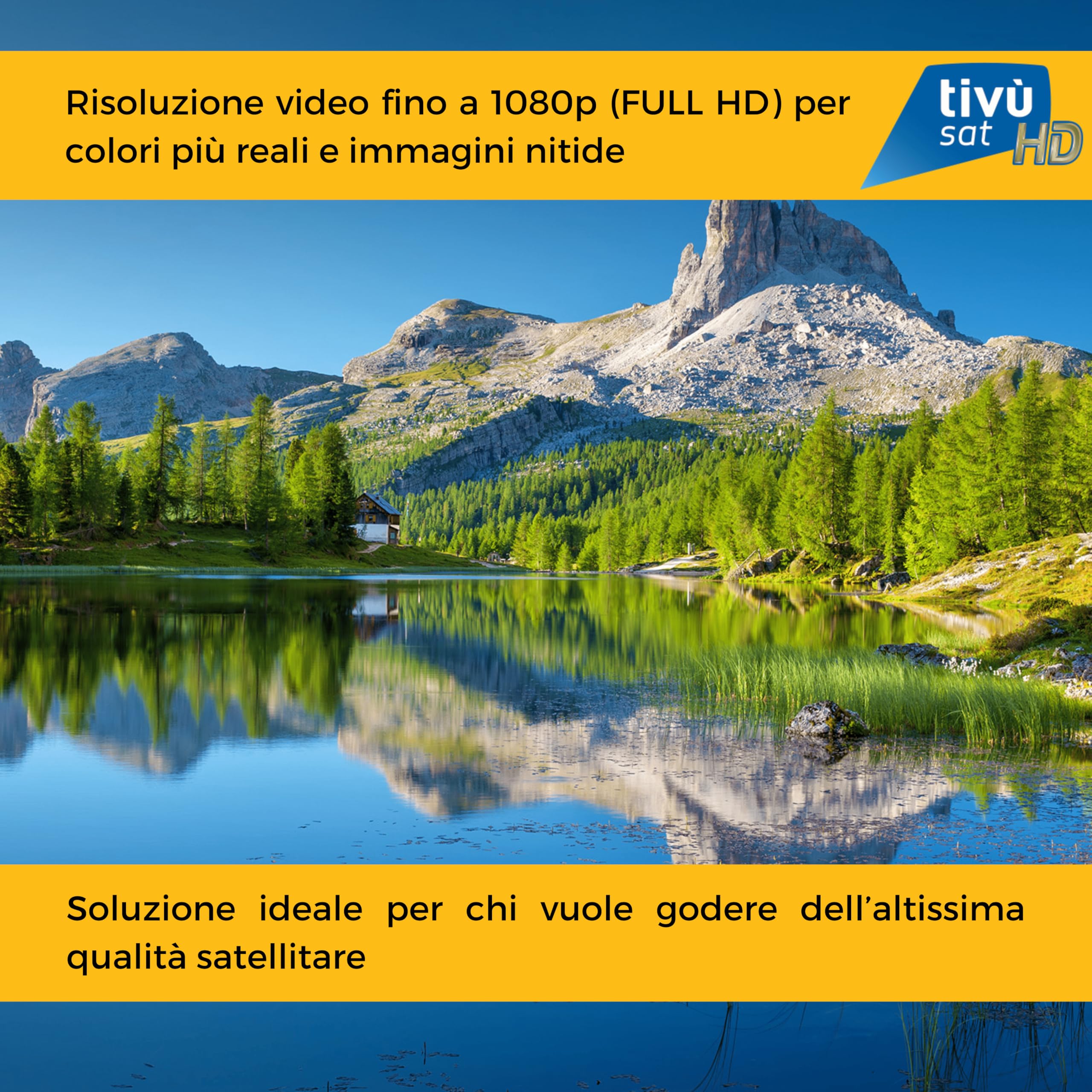 DIGIQUEST Decoder Combo tivùsat Maximo |DVB-S2 e DVB-T2 |Telecomando 2 in 1 |Smartcard tivùsat inclusa | Funzione di registrazione attivabile | HDR10 / HLG | Merlin