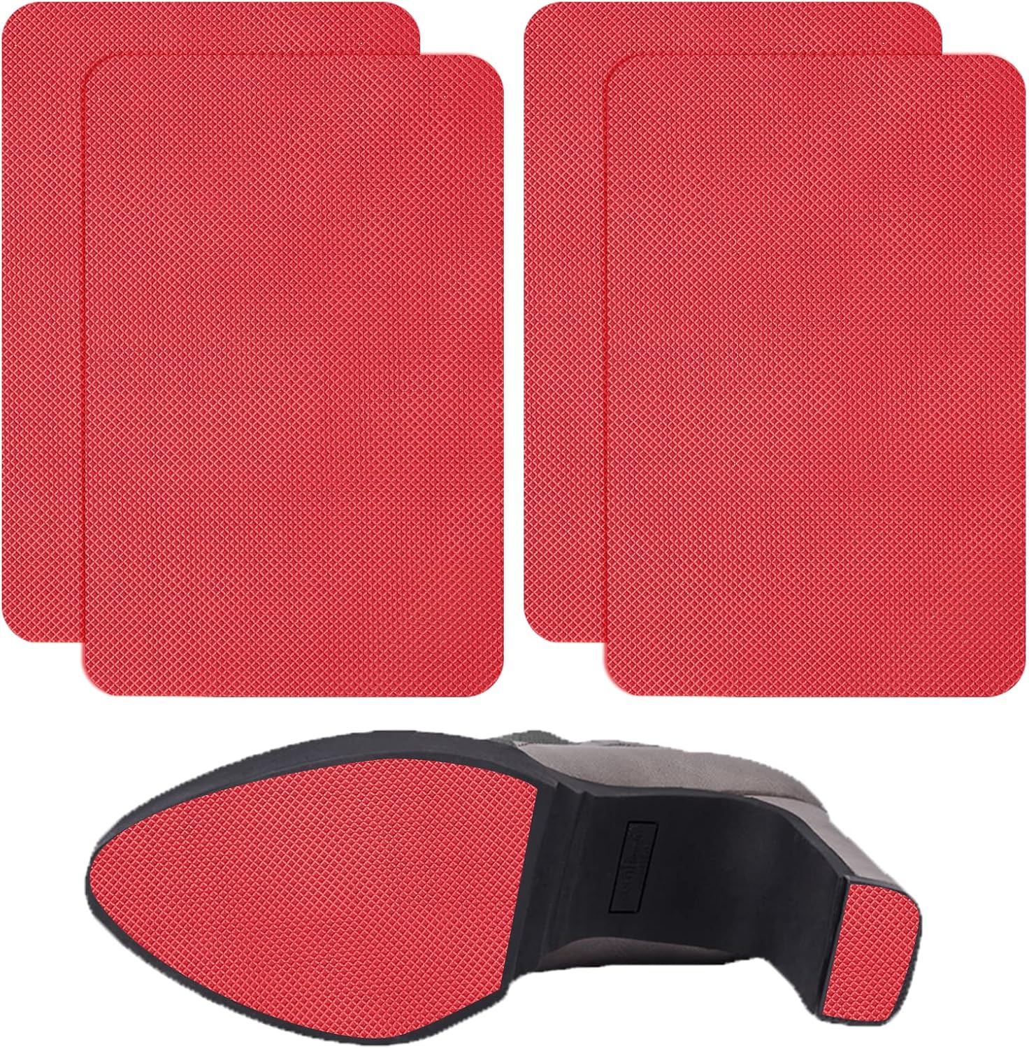 AMIJOUX Shoe Sole Protectors for High Heels, Non Slip Shoe