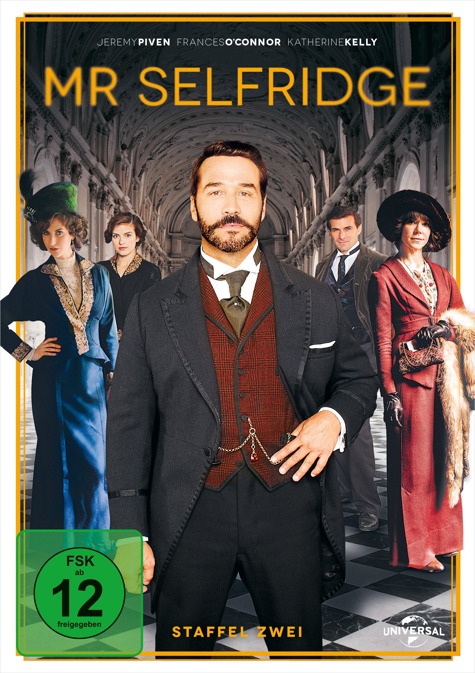 Mr. Selfridge serie completa temporada 2, formato DVD importación original de Alemania