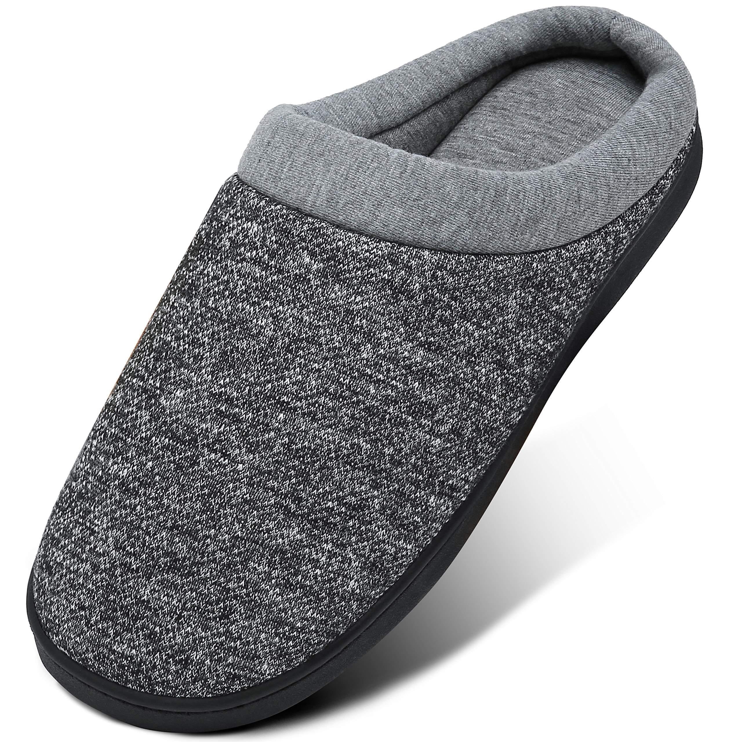 Mishansha Pantofole in Memory Foam per Uomo Donna Antiscivolo Ciabatte Invernali