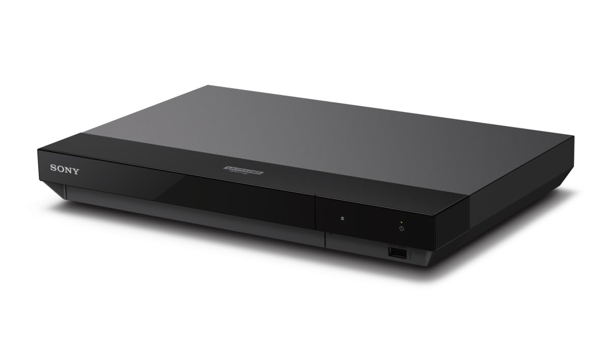 Sony Reproductor de BLU-​Ray UBP-​X700 4K Ultra HD: Audio de Alta resolución, HDR10, Dolby Vision, BT.2020, Conversión Ascendente Avanzada, Reproductor Universal, HDMI y SPDIF coaxial, Fácil de Usar