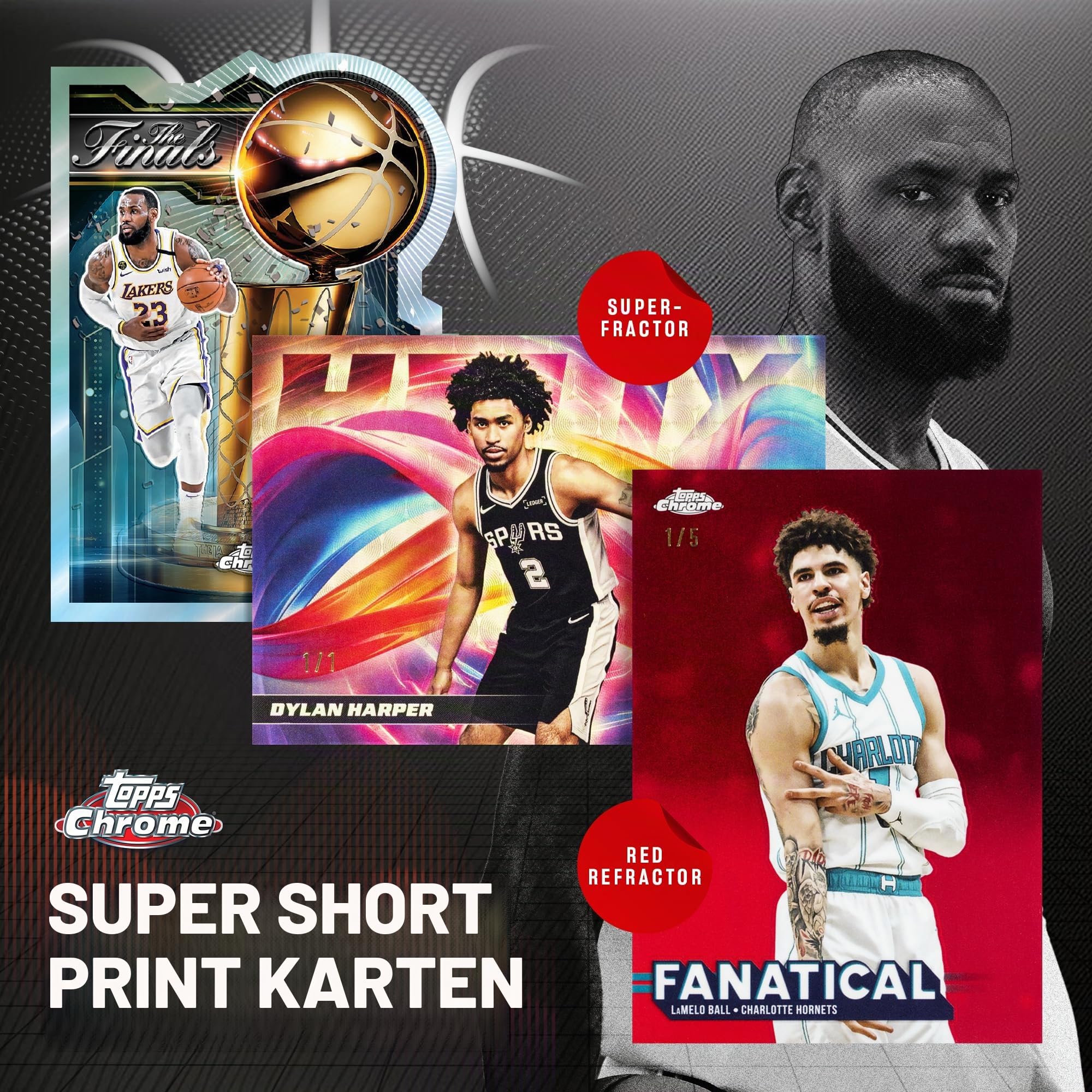 Topps 2025-26 Chrom-Basketball Vorteilsbox versiegelt