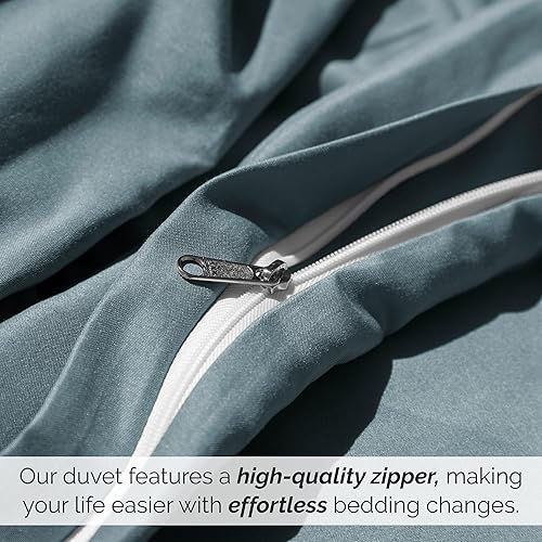 Miniatura 4 de Southshore Fine Living, Inc. Premium Collection - Juego de funda de edredón tamaño King de gran tamaño, funda de edredón suave de 3 piezas, dos