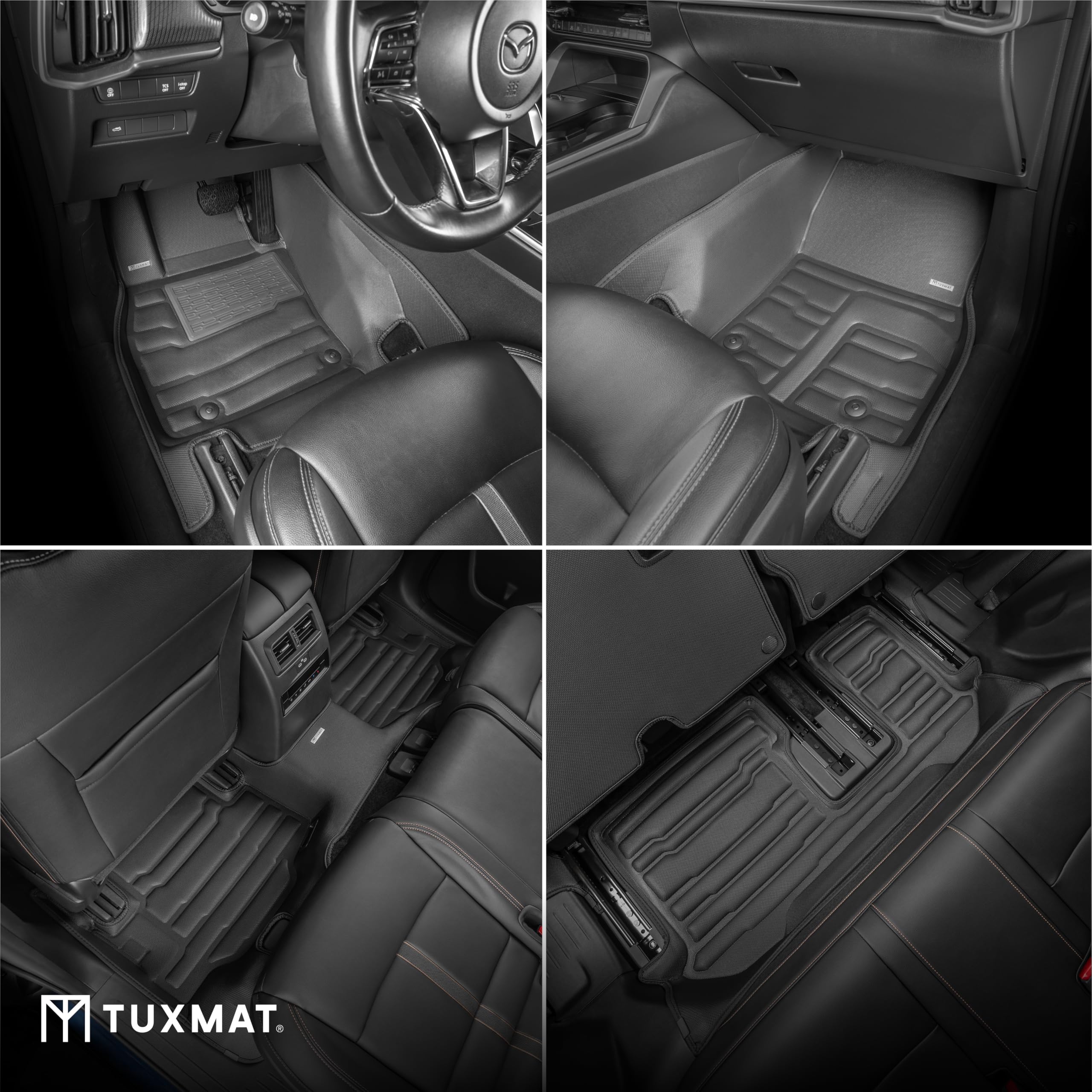 Amazon.com: TuxMat - for Mazda CX-90 8-Seater 2024-2026 Models