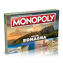 Winning Moves Monopoly I Borghi Più Belli d’Italia Romagna, Gioco da Tavolo, Edizione Italiana, Gioco per Famiglie, da 8 in su, Taglia Unica, (WM02165-ITA-6)