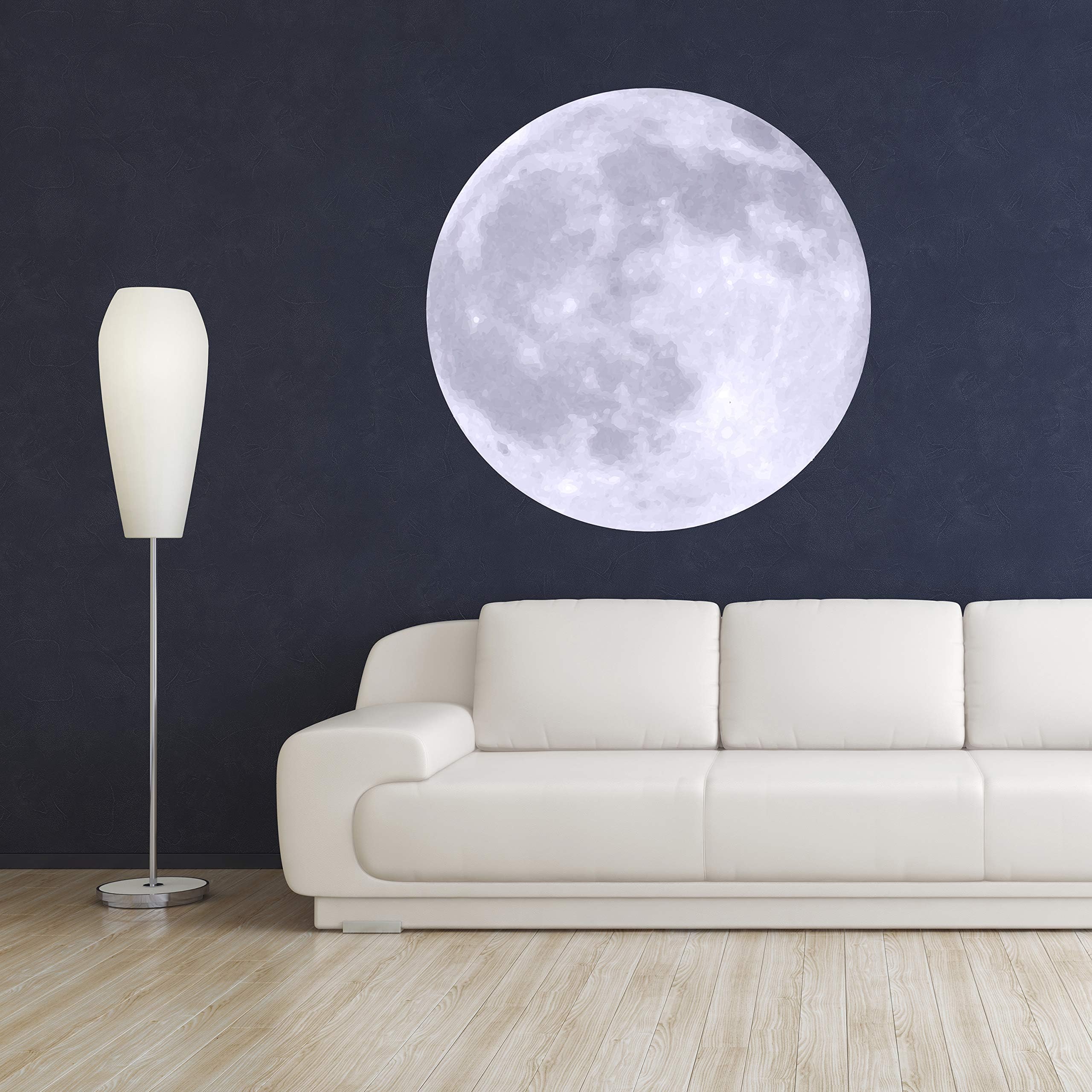 Moon Wall Decal Room Decor Bedroom Wall Stickers Moon