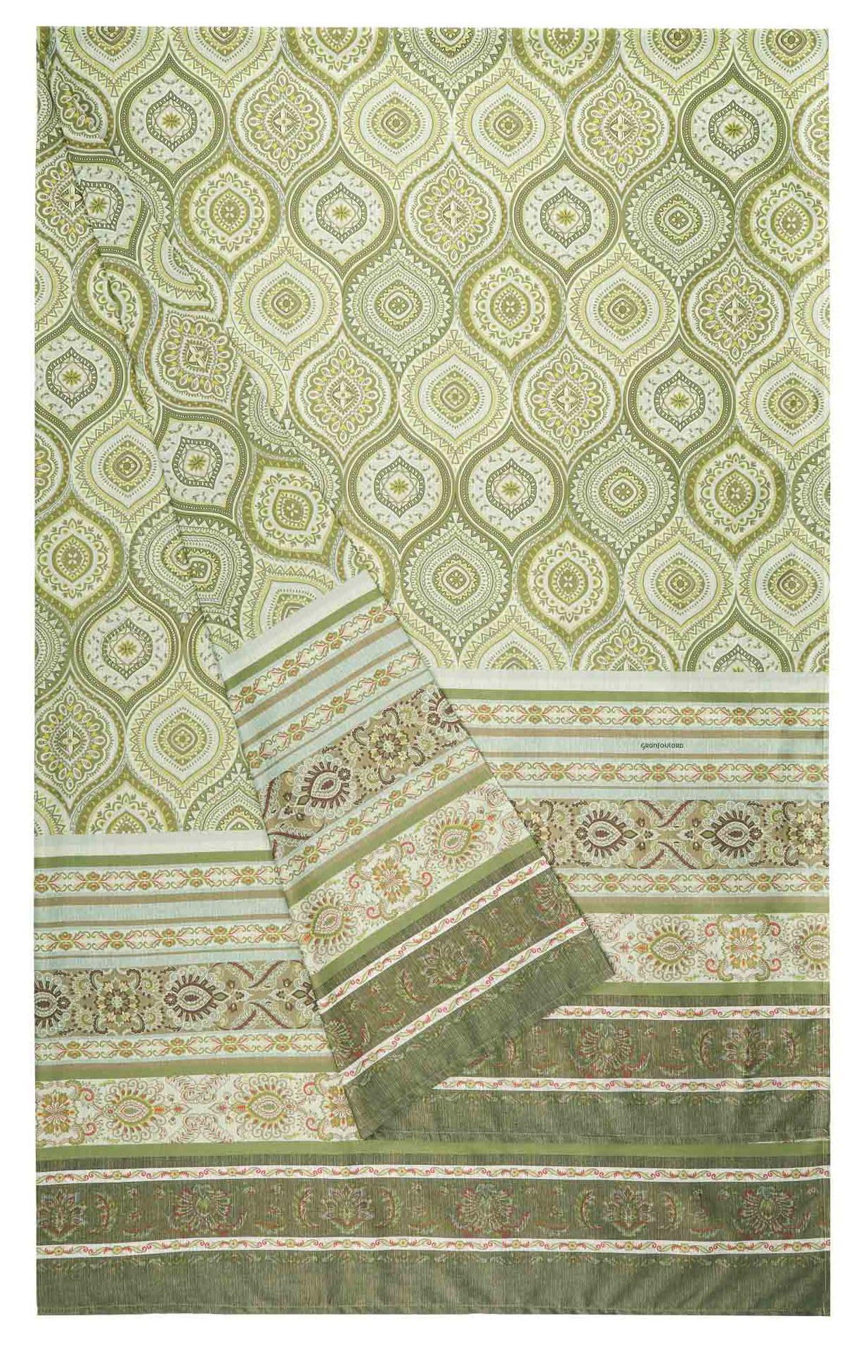 Bassetti Granfoulard Telo Copridivano, Copritutto, Telo Arredo Gran Foulard per divano,180x270 cm, Copriletto, Copritavolo Hanbury V1