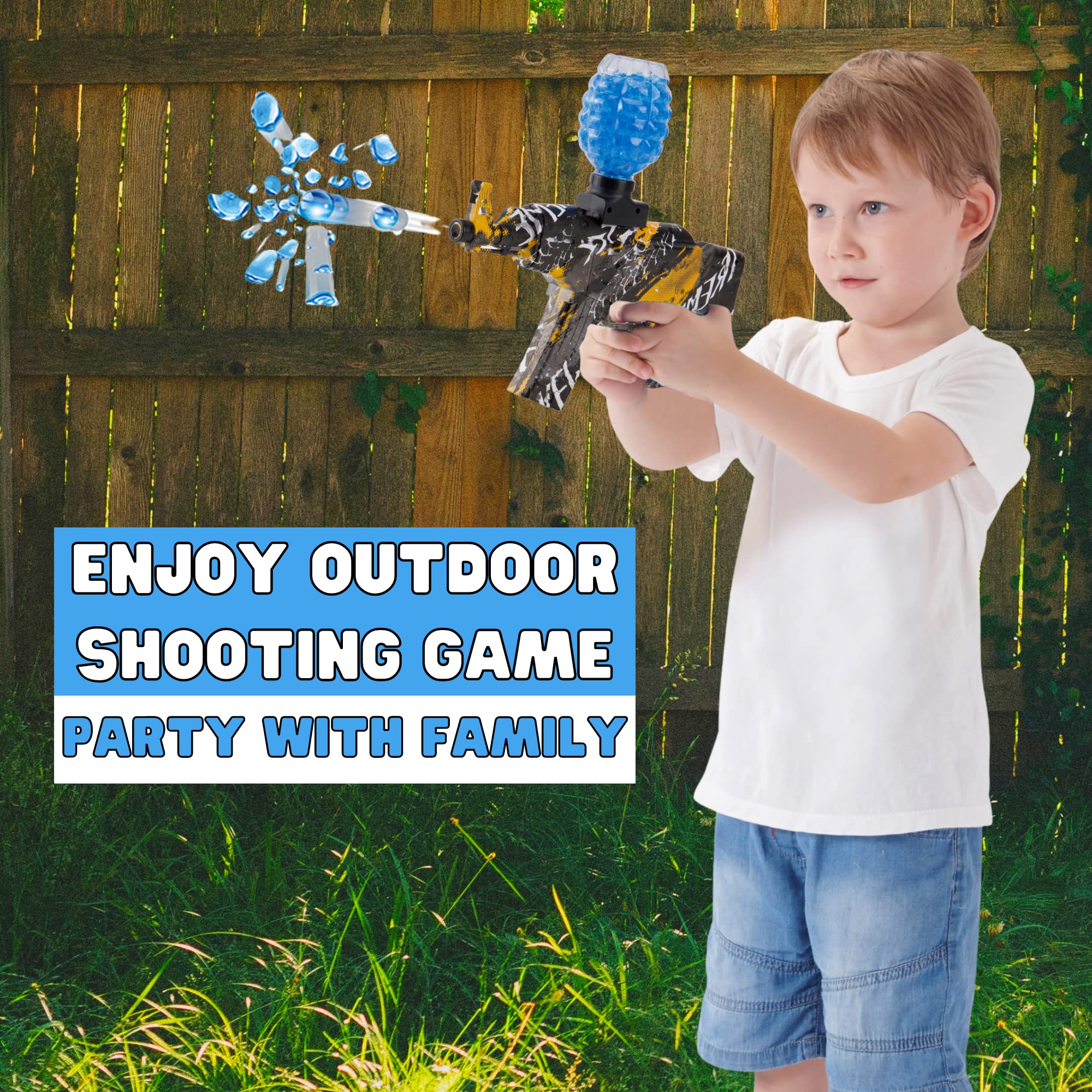 Buy Gel Blaster Gun NEOPAPA Splat Gun Automatic AK 47 for Adults