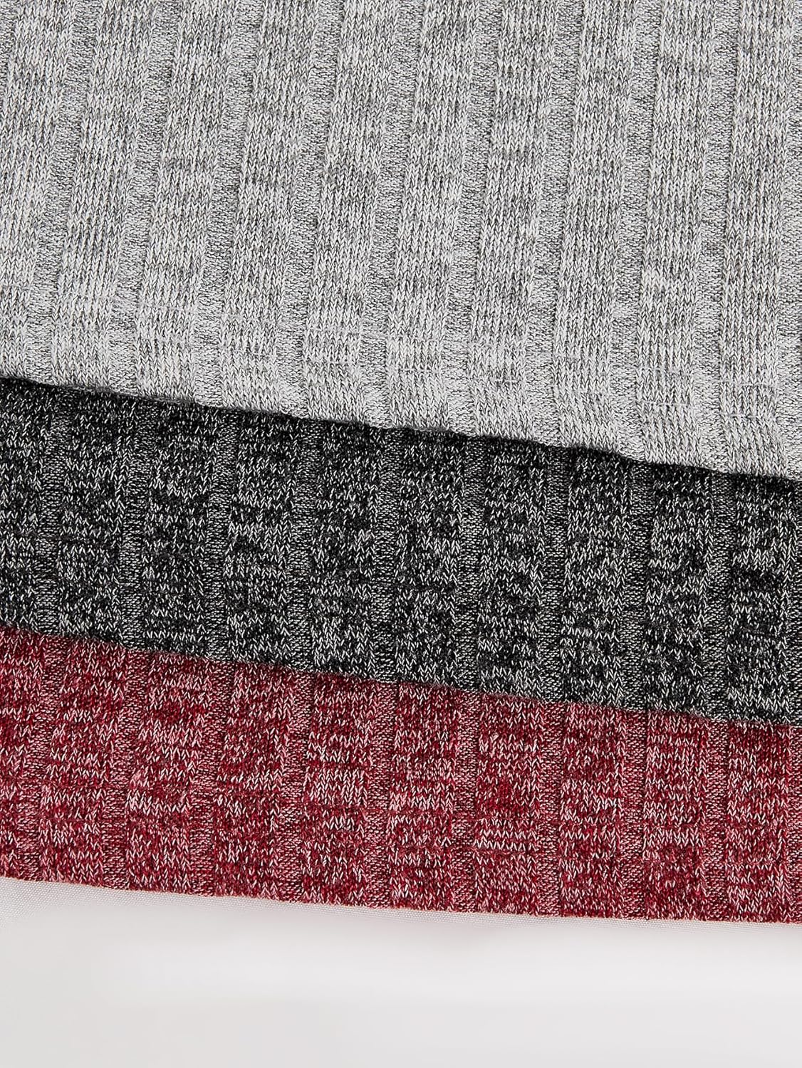 SEGT Women's 3 Sets Ribbed Pajamas Crop Tank Top and Shorts Lounge Sets Sleeveless Loungewear Sleepwear - Image 5