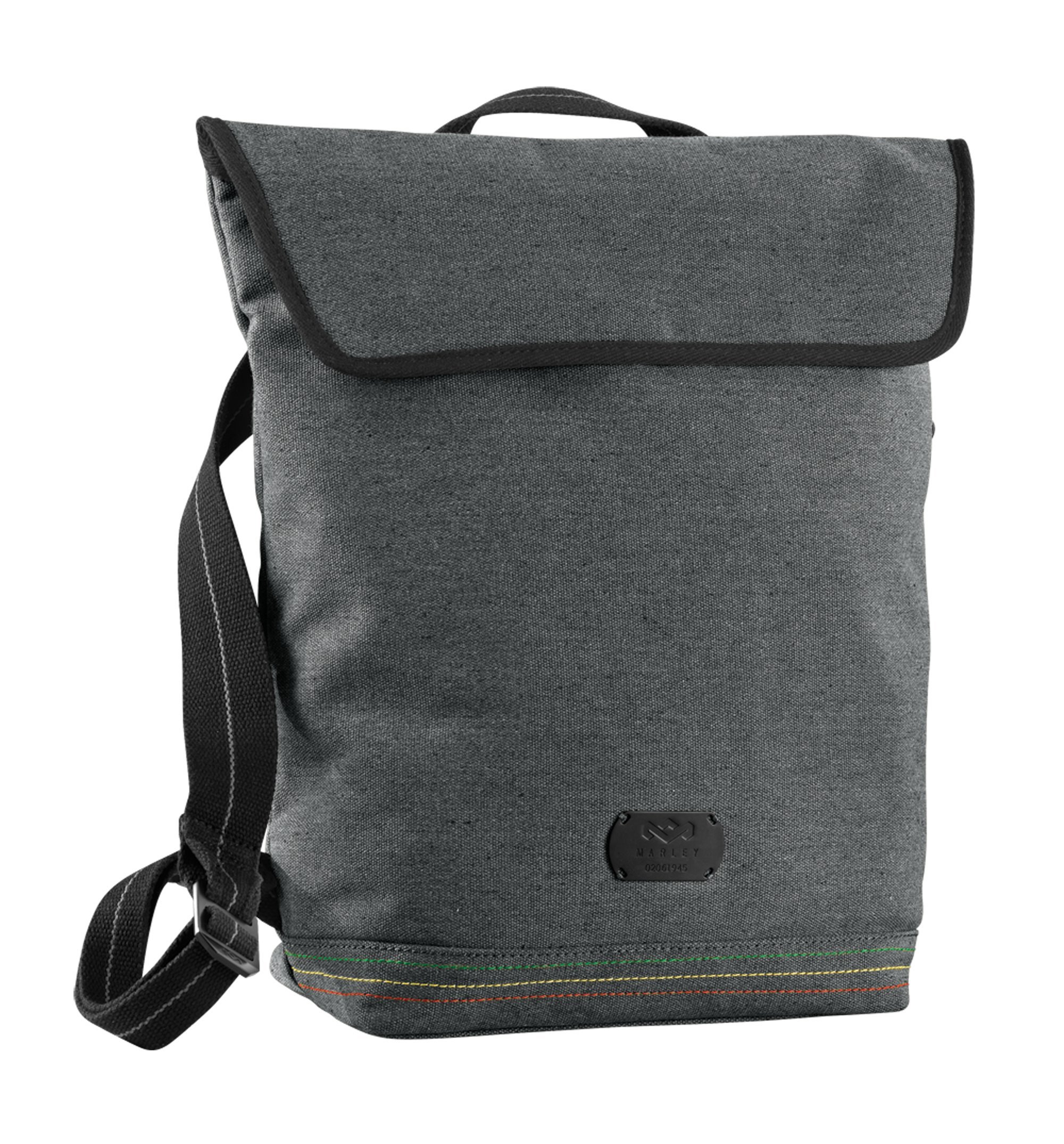 House of Marley, Lively Up Day Back Pack, Side Zippered  display picture 2