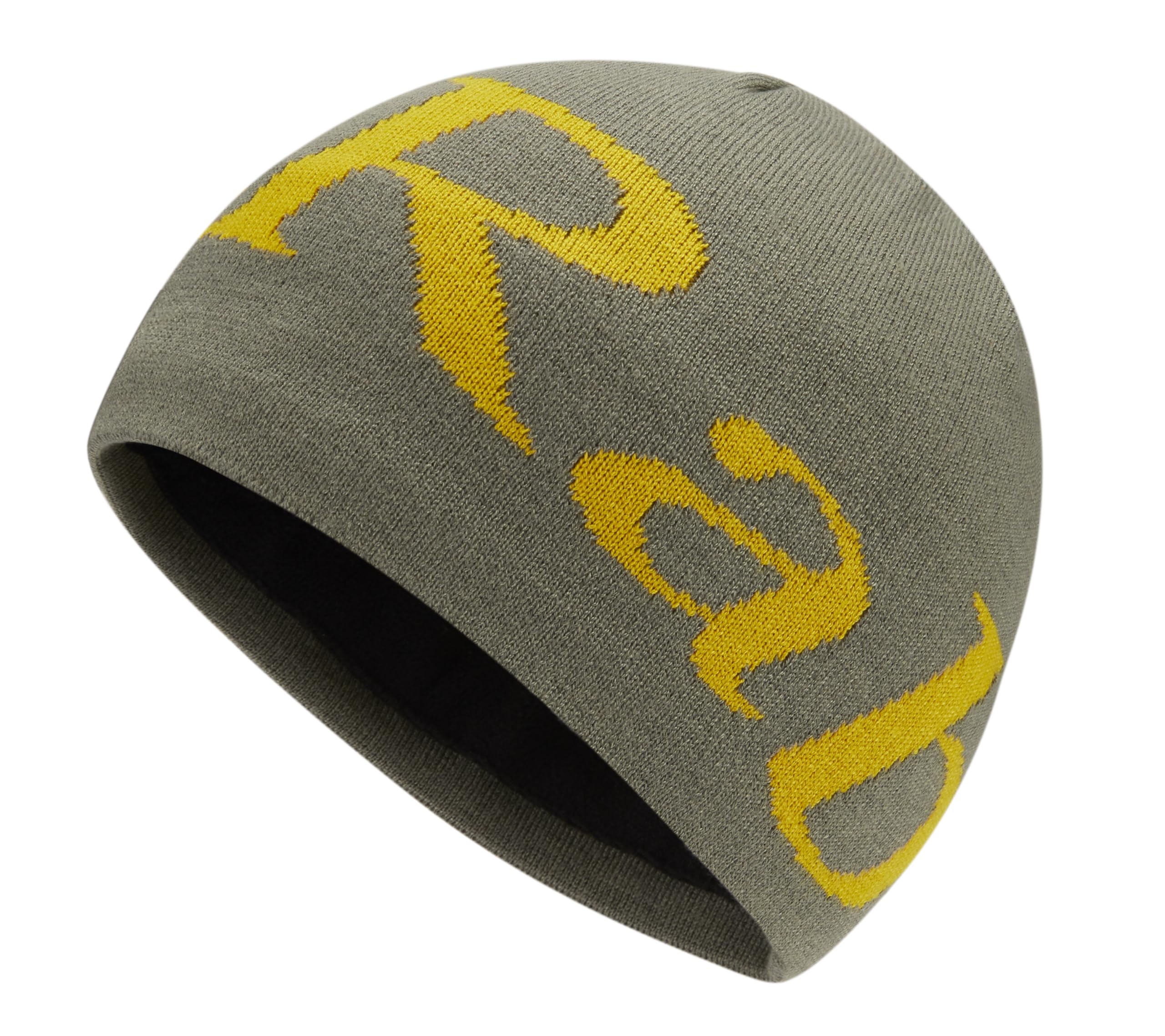Rab Unisex Light Khaki/Sahara Logo Beanie - Lightweight Knitted Skull Cap For Skiing & Everyday Use - One Size