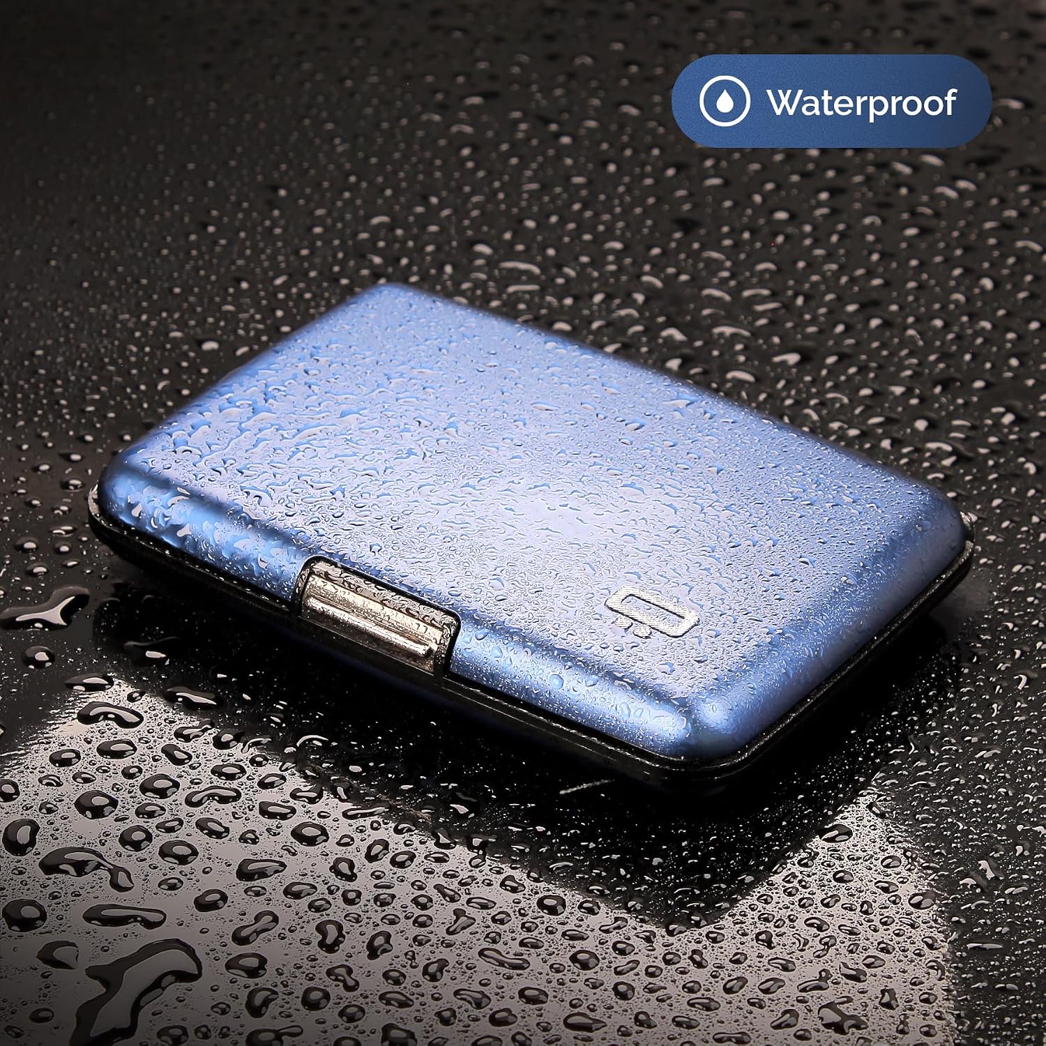 Aluminum Card Holder Wallet, RFID Protection. Model : STOCKHOLM PREMIUM