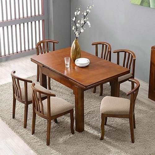 Miniatura 2 de Genina - Fundas de asiento para silla de comedor y cocina (color caqui, 4 piezas)