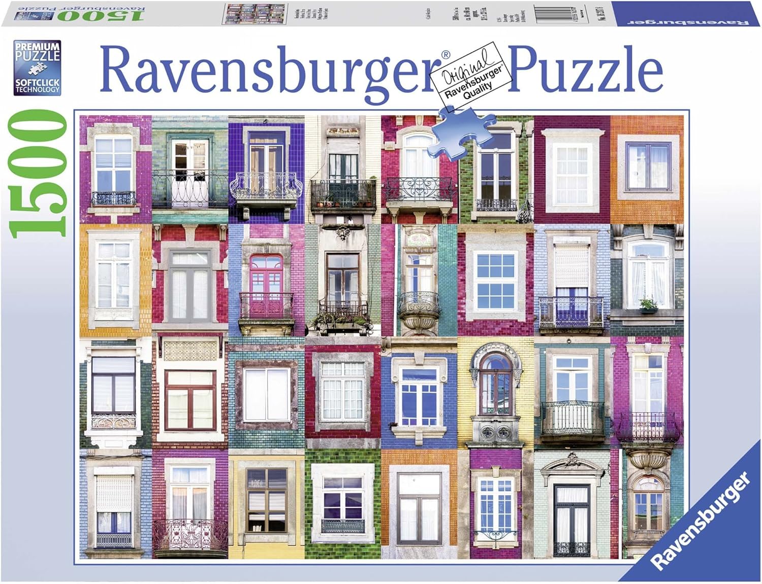 Ravensburger Window in Porto Jigsaw Puzzle (1500 Piece)