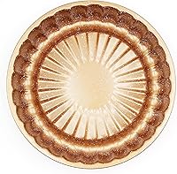 Vista 8 de Kundalini Charlotte - Molde para tartas de 10 pulgadas en forma de disco corrugado para boda, San Valentín, cumpleaños, fiesta