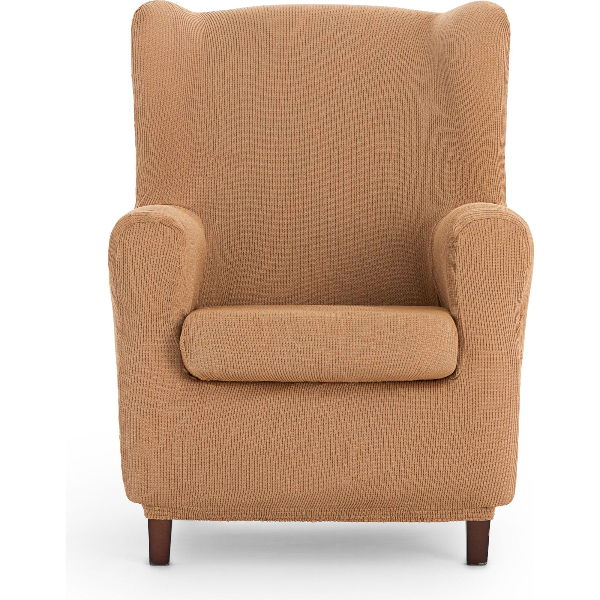 ECOMMERC3 Universal and Versatile Armchair Cover – Yellow Protective Easy to Install Armchair Cover for Back, Seat and Arms