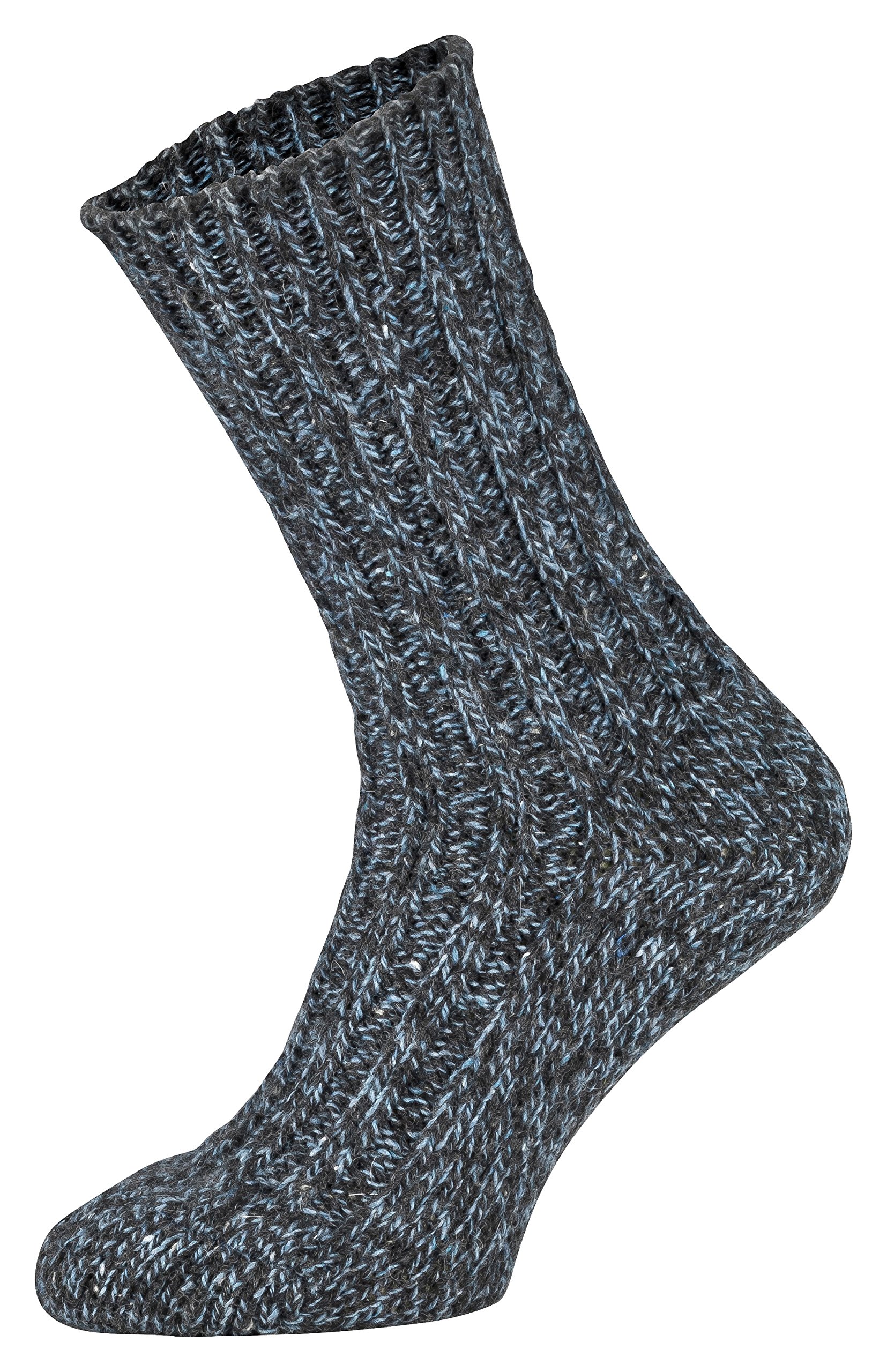4 Paia Calze Norvegesi Lana Pre-lavata Inverno Unisex