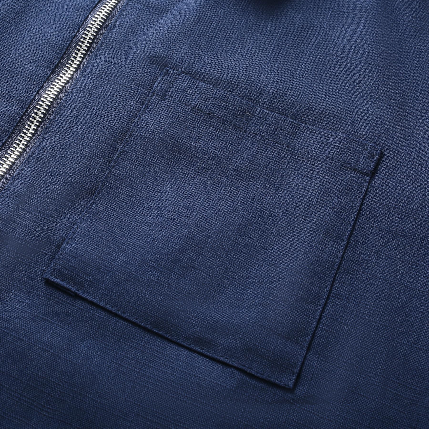 Allthemen Giacca in Lino Uomo Casual leggera Giacche Cerniera Sportivi Transitorio Revers Blazer Primavera