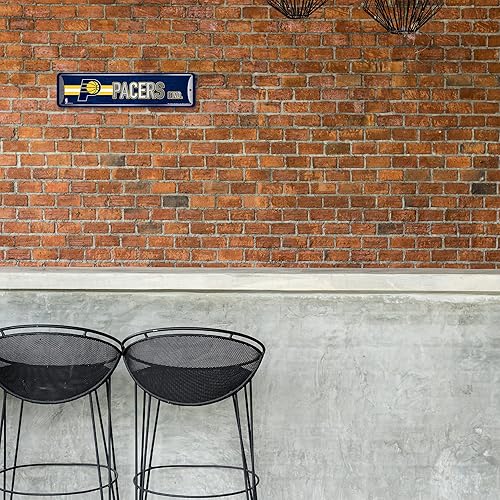 Vista 58 de Rico Industries NBA Basketball Metal Street Sign