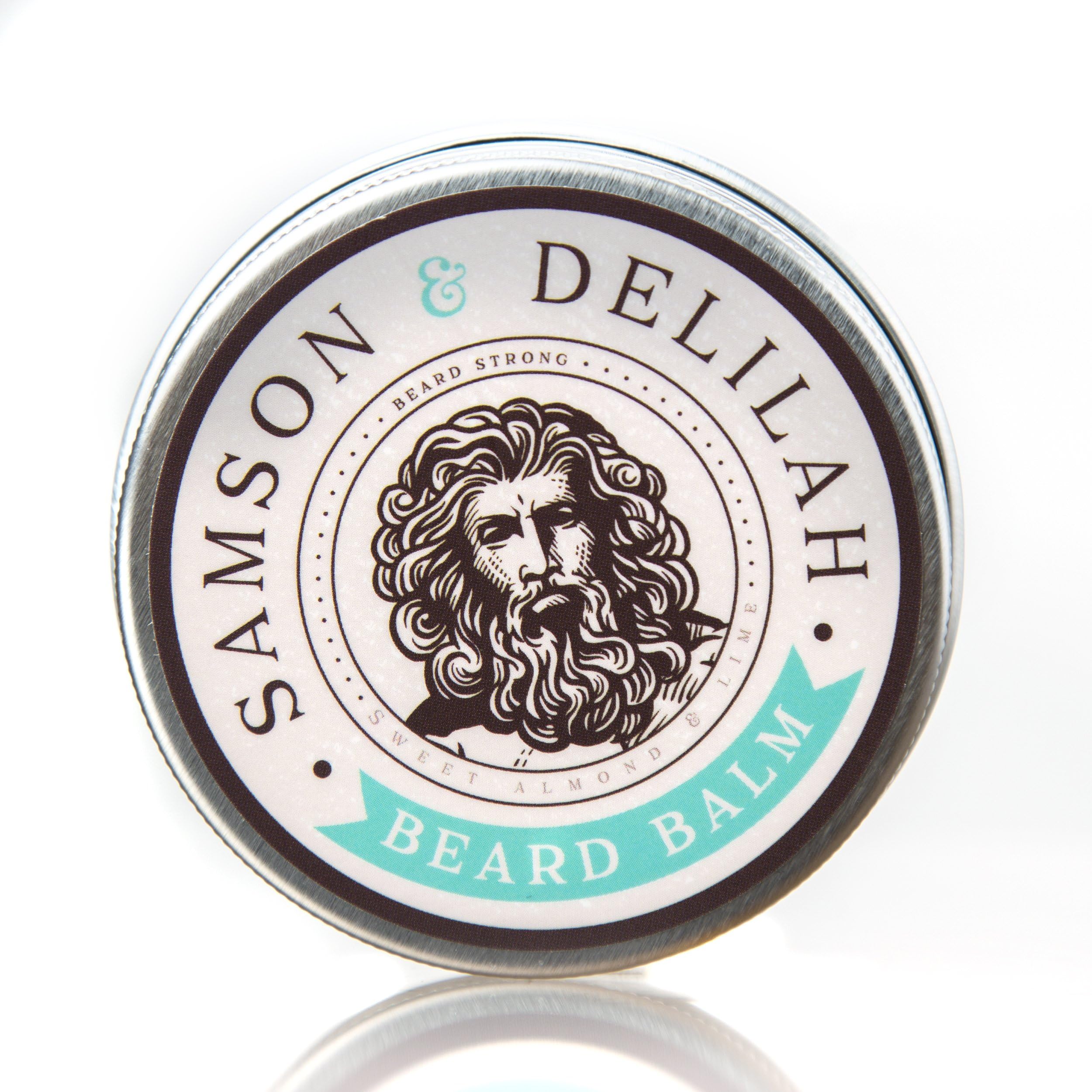 Samson and Delilah Premium Beard Balm Natural Oils Vegan Friendly Organic