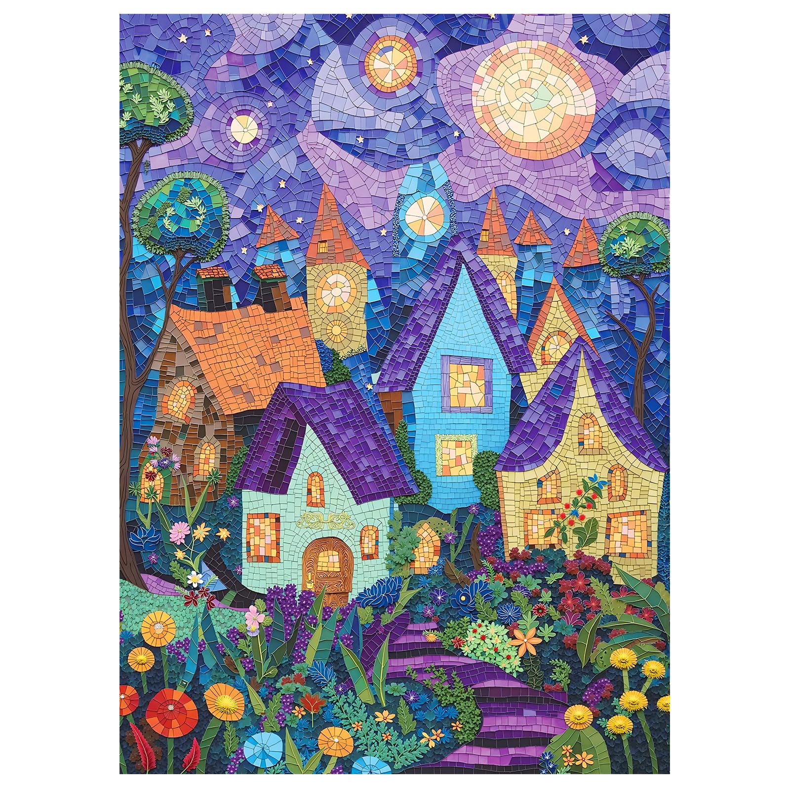 Jigsaw Puzzles for Adults 1000 Pieces, Glass House