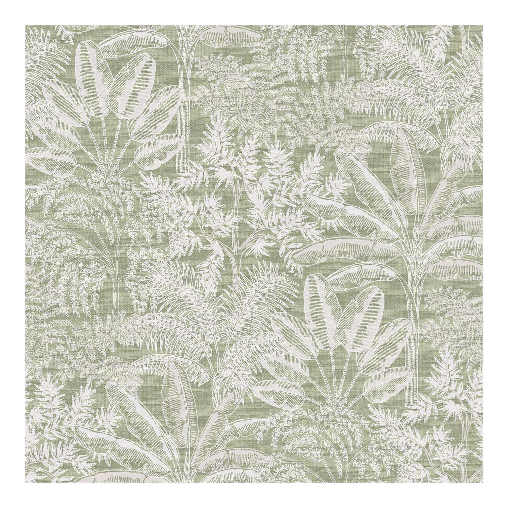 Superfresco Easy Intrigue Sage Wallpaper | Paste the Wall | Green Trees | Eco-Friendly