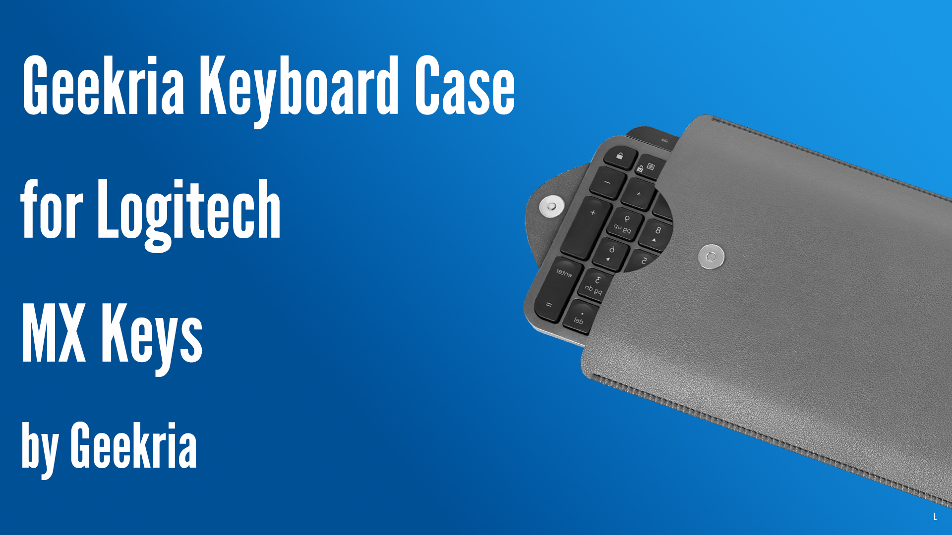 Amazon.com: Geekria Full Size Slim Keyboard Sleeve Case, Vegan