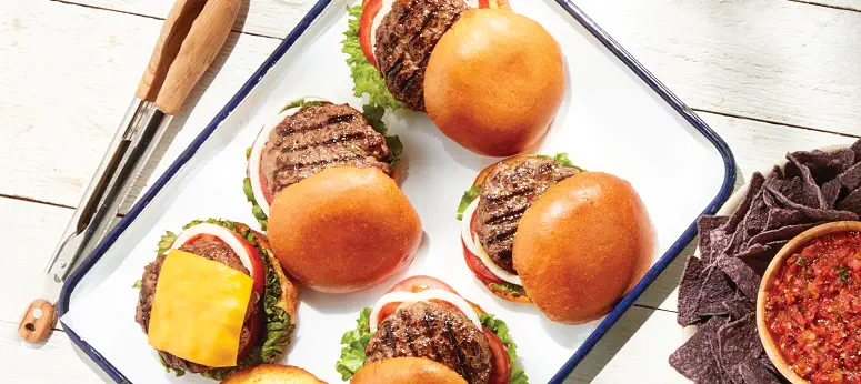 Select Beef Burgers