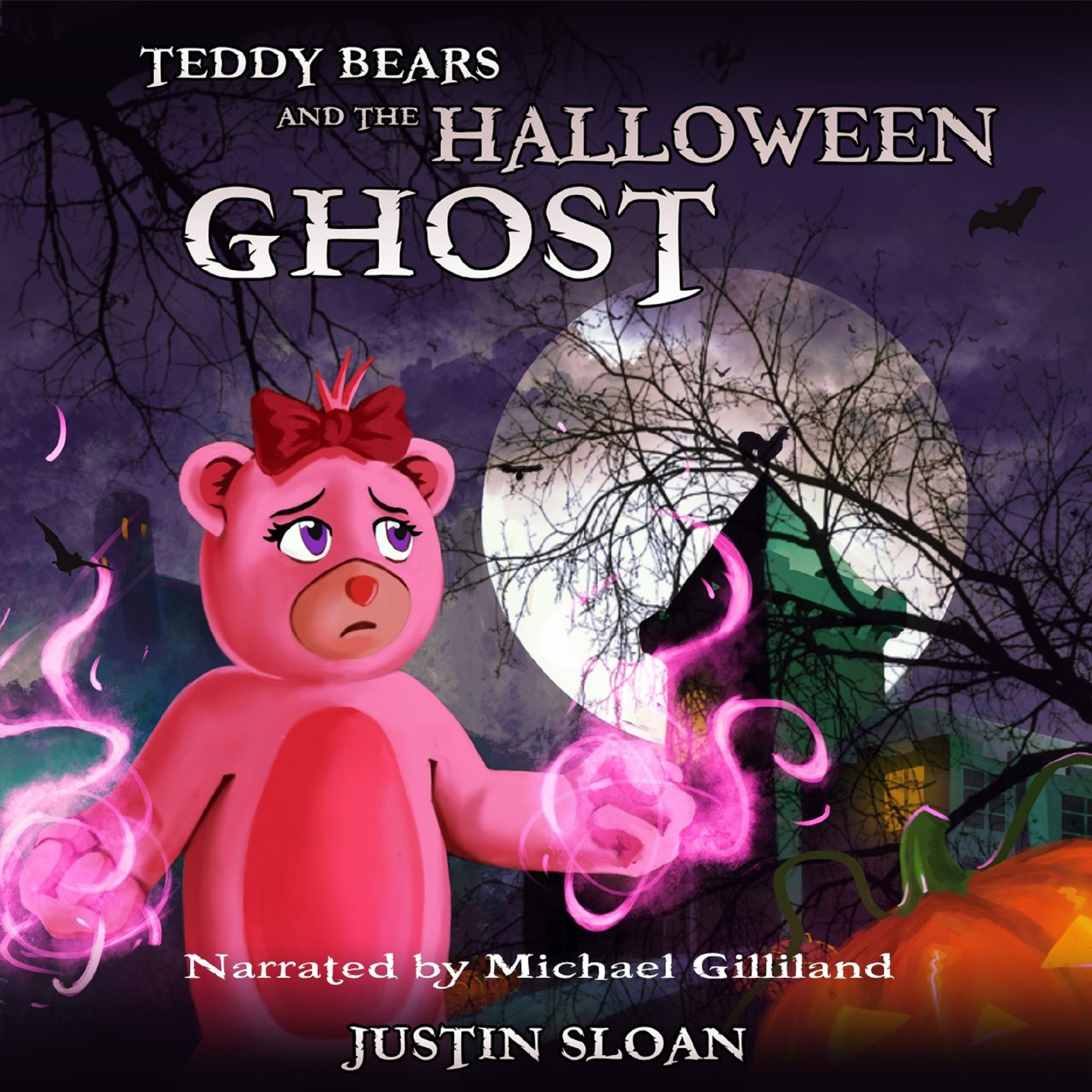 Cover art for Teddy Bears and the Halloween Ghost: A Children's Paranormal Urban Fantasy