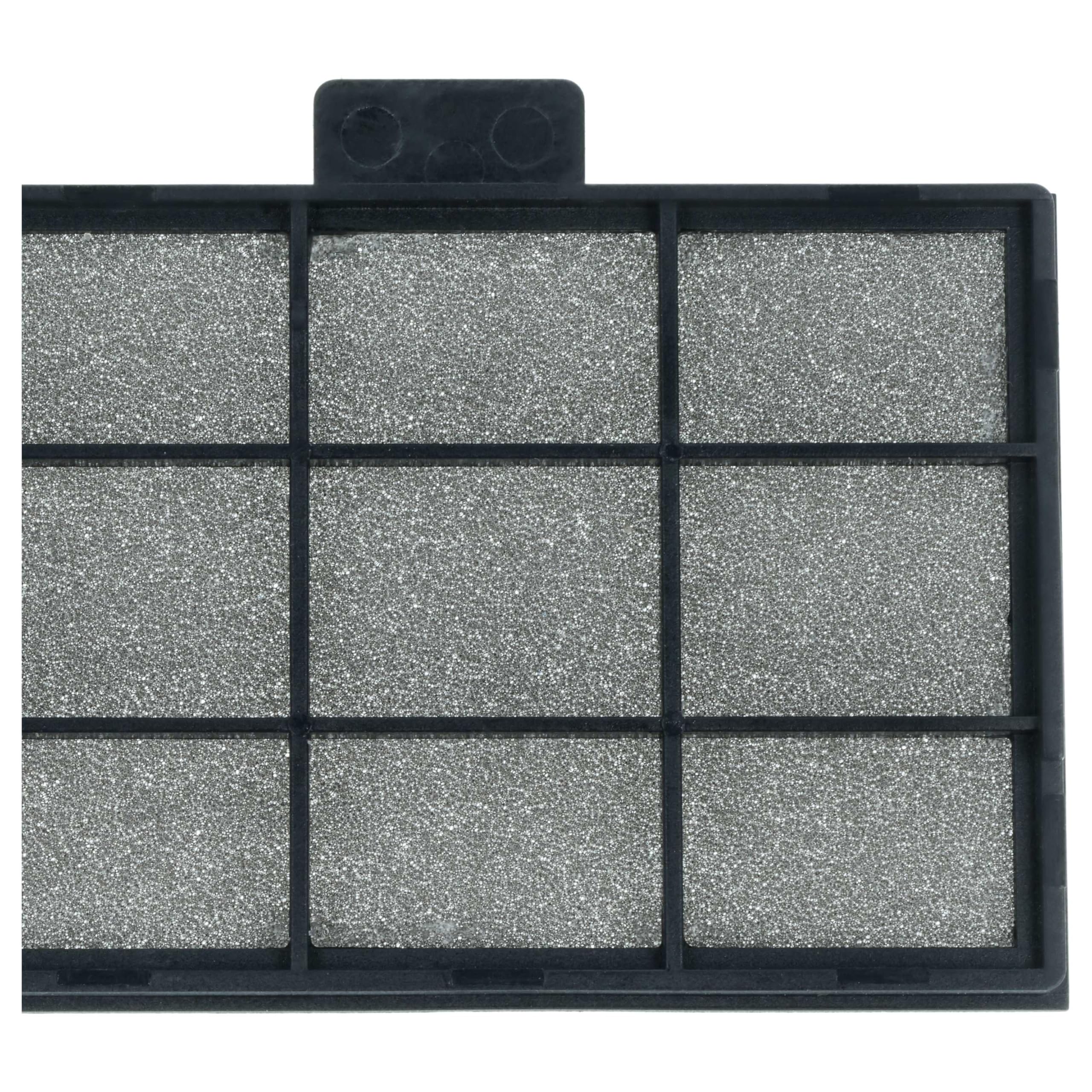 vhbw Luftfilter kompatibel mit Epson EB-E20, EB-E10, EB-S02, EB-S01, EB-FH08, EB-FH06, EB-E500 Beamer - Staubfilter 10,4 x 10,2 x 1 cm