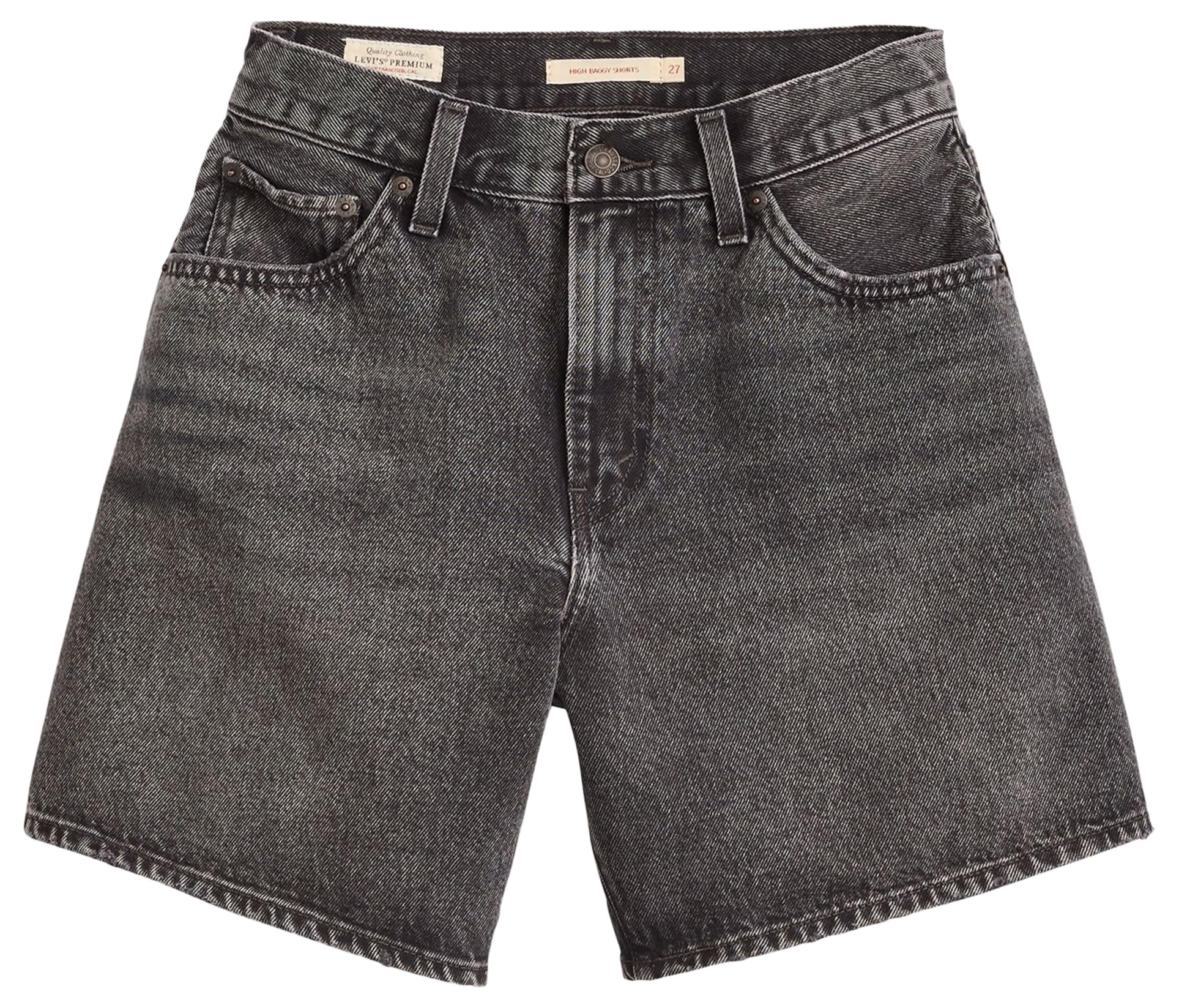 Levi's Women's High Rise Baggy Shorts, Where's My Phone, 28W