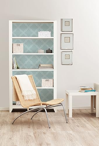 Miniatura 6 de Papel tapiz adhesivo con diseño de cuadrifolio de Brewster, NU1826