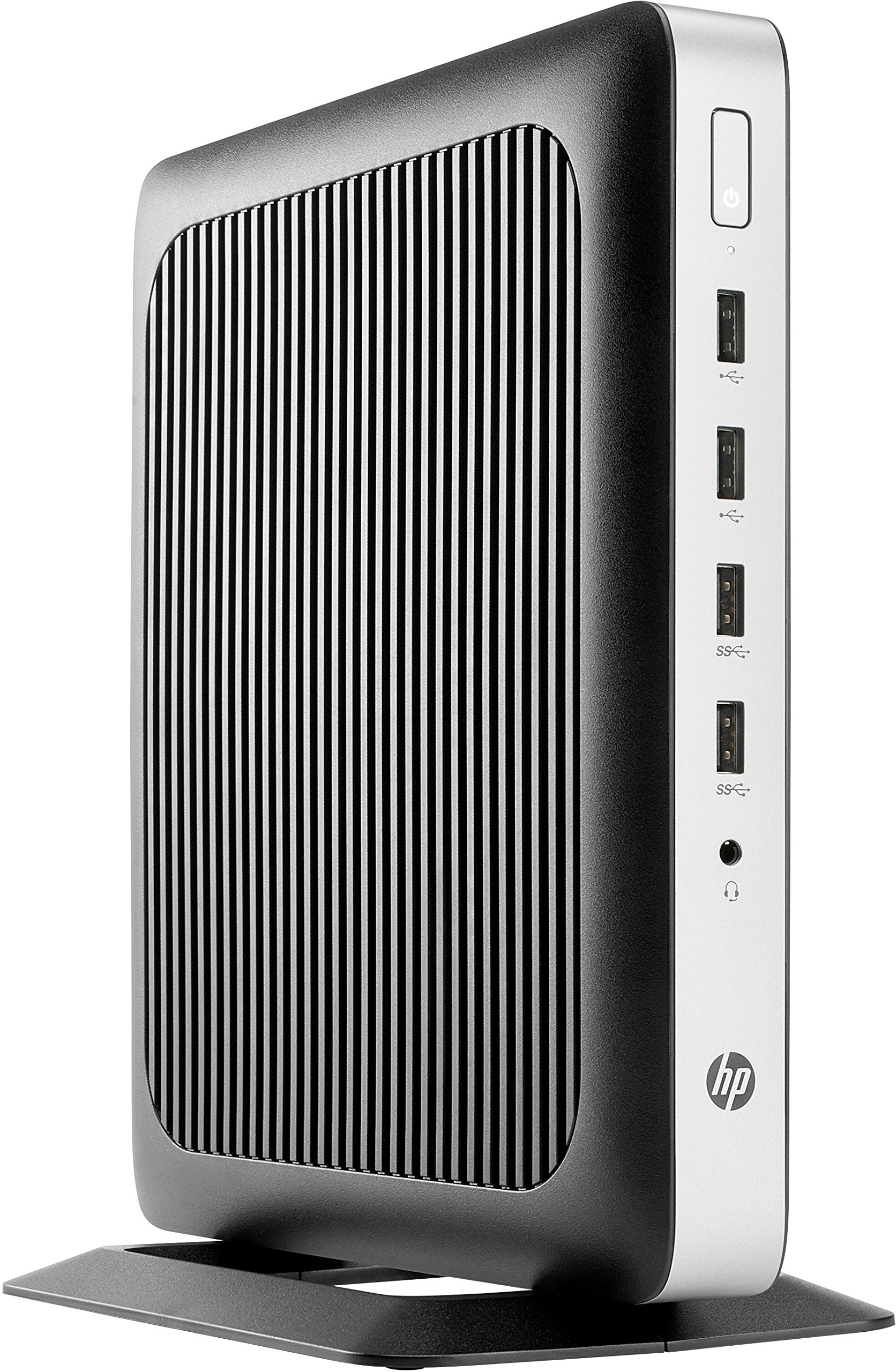 2ZV01AT#ABA t630 Thin Client - Tower Desktop - 8 GB RAM - 32 GB Flash - AMD Radeon R7 - Black/Silver