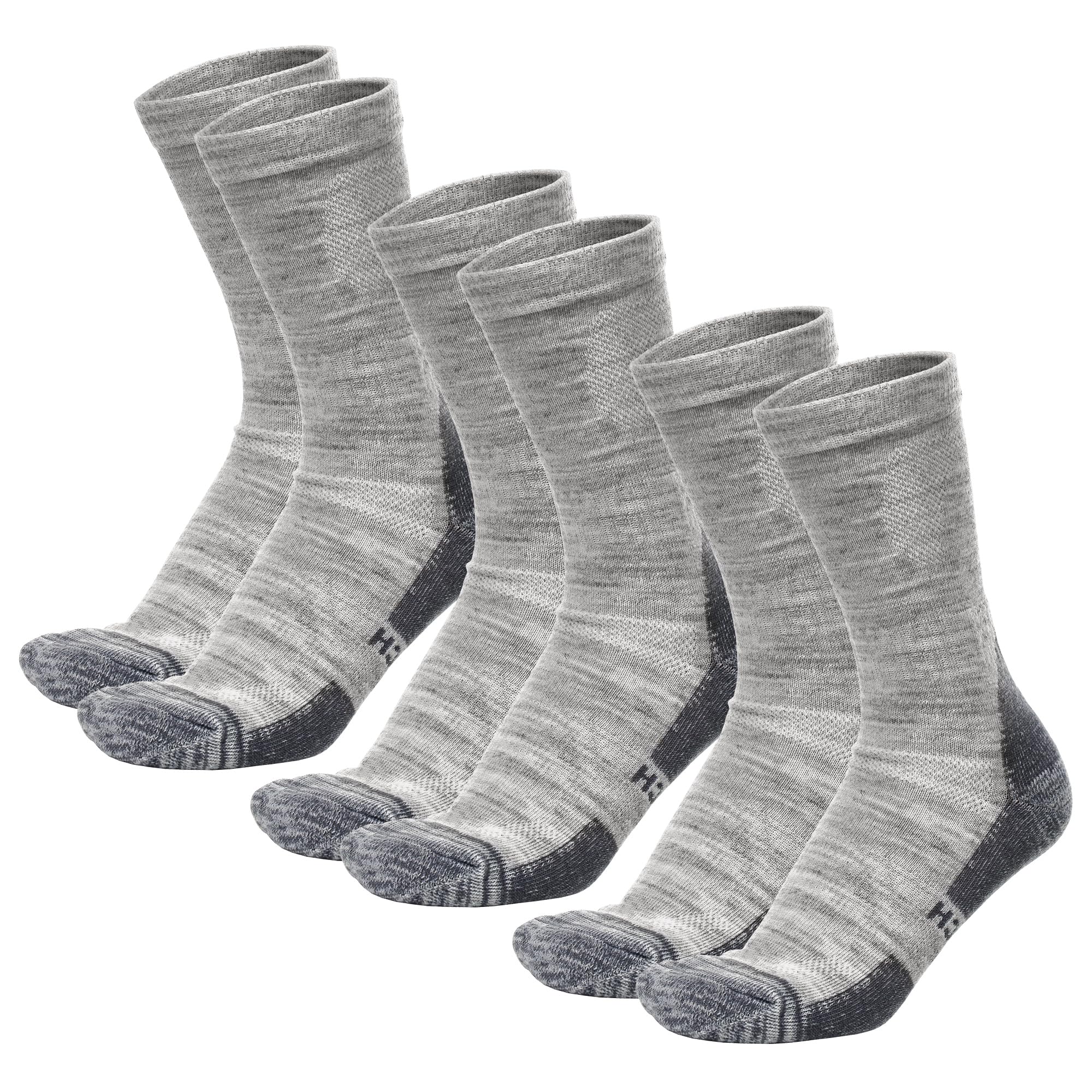 Merino.tech Merino Wool Socks for Women And Men - Merino Wool Hiking Socks Crew Style